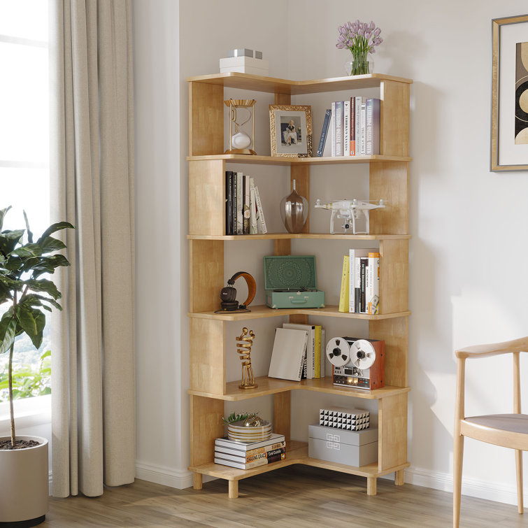 Corner Bookshelf, Multilayer Display Shelf, Corner Cube Toy For Small